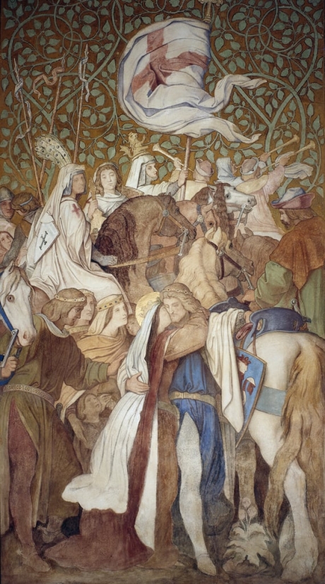 Moritz von Schwind - Fresco Elisabeth-Galerie Wartburg Castle c1845-55  - (MeisterDrucke-83302).jpg
