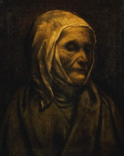 Moretto da Brescia - Portrait of Saint Angela Merici 1540 by Moretto da Brescia (1498-1554) Italy 16th century - (MeisterDrucke-202403).jpg