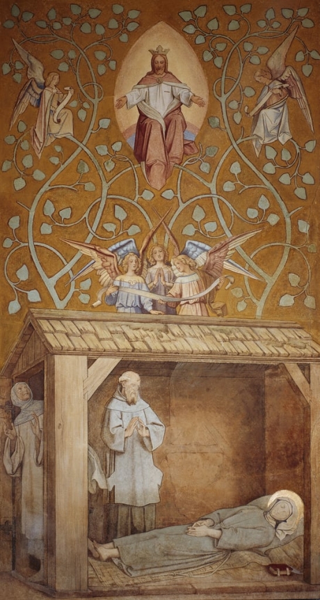 Moritz_von_Schwind_-_The_Death_of_St_Elisabeth_c1855_(fresco)_-_(MeisterDrucke-36418).jpg